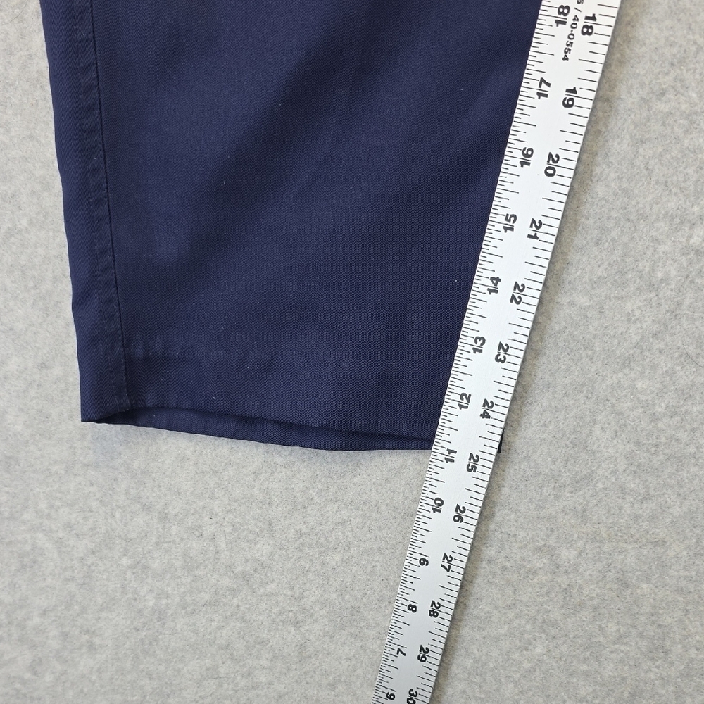 Kim Rogers Petite 14PS Navy Pull On Pants Elastic Waist Career - Picture 5 of 8